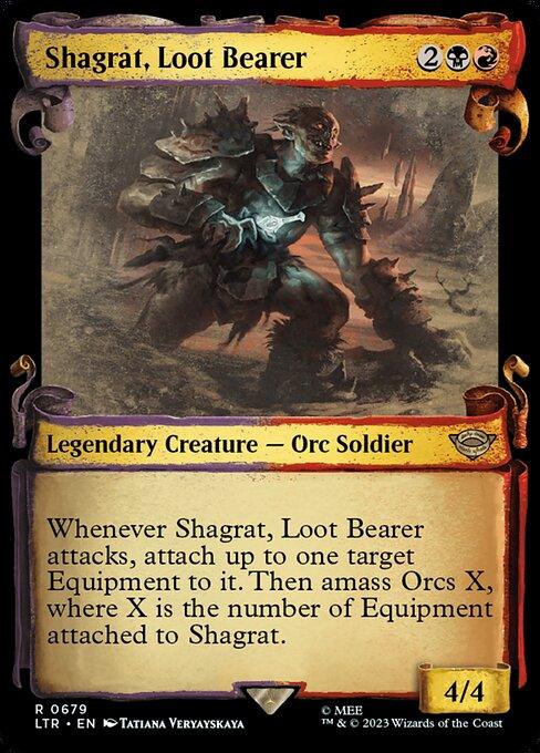 [Foil] LTR 679 Shagrat, Loot Bearer (0679 - Scroll Showcase - Silver Foil) R