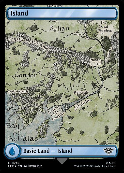 [Foil] LTR 715 Island (0715 - Surge Foil) L