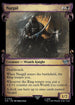 [Foil] LTR 724 Nazgul (0724 - Scroll Showcase - Silver Foil) U