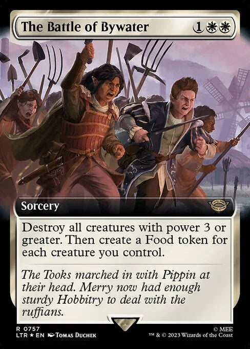 [Surge Foil] LTR 757 The Battle of Bywater (0757 - Extended Art - Surge Foil) R