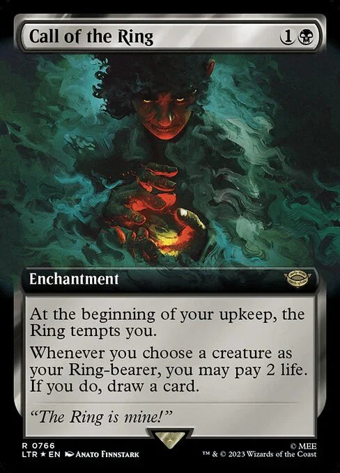 [Surge Foil] LTR 766 Call of the Ring (0766 - Extended Art Surge Foil) R