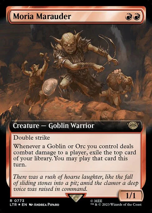 [Surge Foil] LTR 773 Moria Marauder (0773 - Extended Art - Surge Foil) R