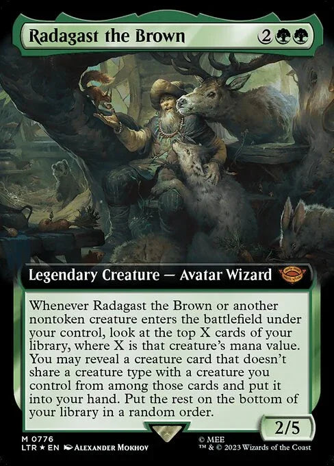 [Surge Foil] LTR 776 Radagast the Brown (0776 - Extended Art Surge Foil) M