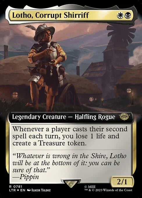 [Surge Foil] LTR 781 Lotho, Corrupt Shirriff (0781 - Extended Art Surge Foil) R