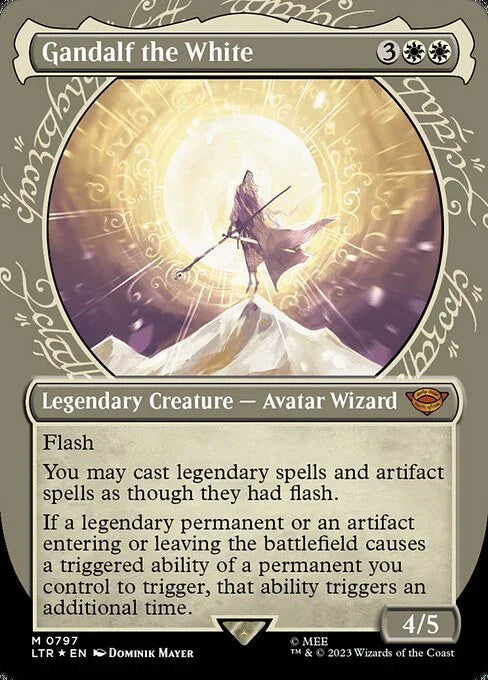 [Surge Foil] LTR 797 Gandalf the White (0797 - Showcase - Surge Foil) M