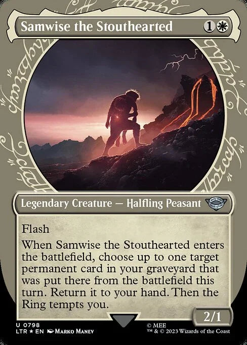 [Surge Foil] LTR 798 Samwise the Stouthearted (0798 - Showcase - Surge Foil) U