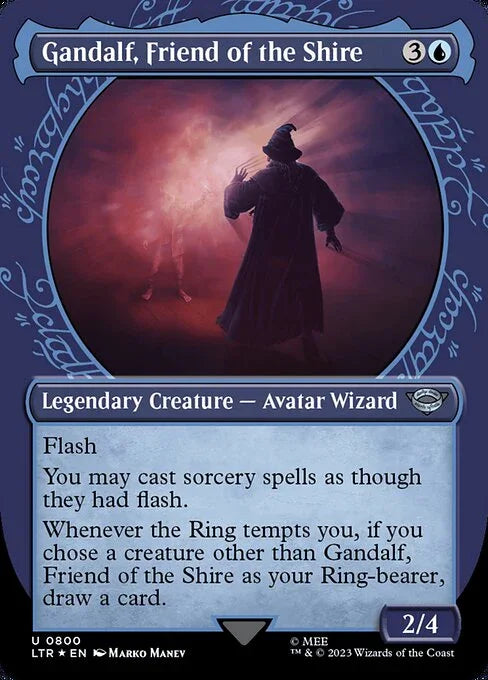 [Surge Foil] LTR 800 Gandalf, Friend of the Shire (0800 - Showcase - Surge Foil) U