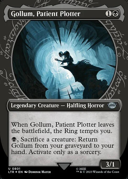 [Surge Foil] LTR 801 Gollum, Patient Plotter (0801 - Showcase - Surge Foil) U