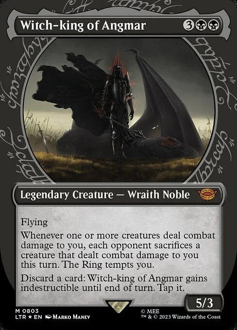 [Surge Foil] LTR 803 Witch-king of Angmar (0803 - Showcase - Surge Foil) M