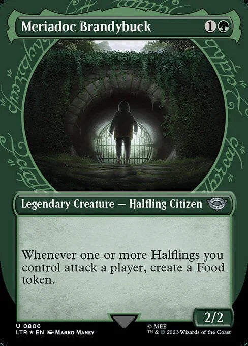 [Surge Foil] LTR 806 Meriadoc Brandybuck (0806 - Showcase - Surge Foil) U