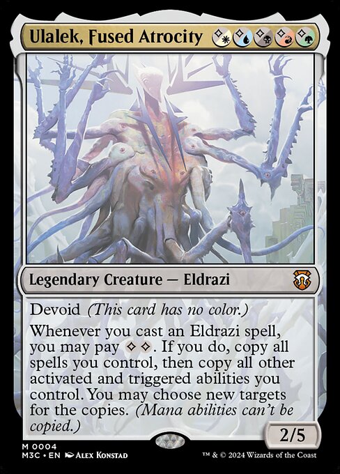 [Foil] M3C 004 Ulalek, Fused Atrocity M
