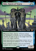 [Foil] M3C 030 Omo, Queen of Vesuva (0030 - Extended Art) M