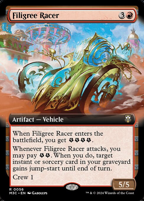 M3C 056 Filigree Racer (0056 - Extended Art) R