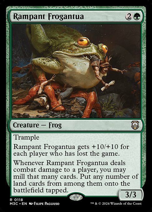 M3C 118 Rampant Frogantua R