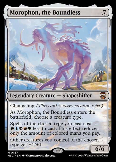 M3C 157 Morophon, the Boundless M