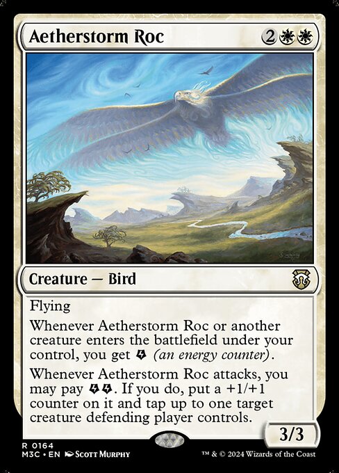 [Foil] M3C 164 Aetherstorm Roc (Ripple Foil) R