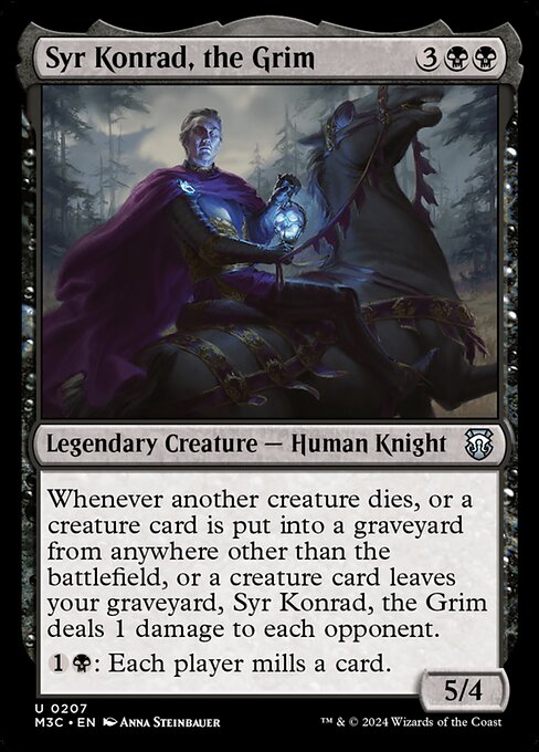 M3C 207 Syr Konrad, the Grim U