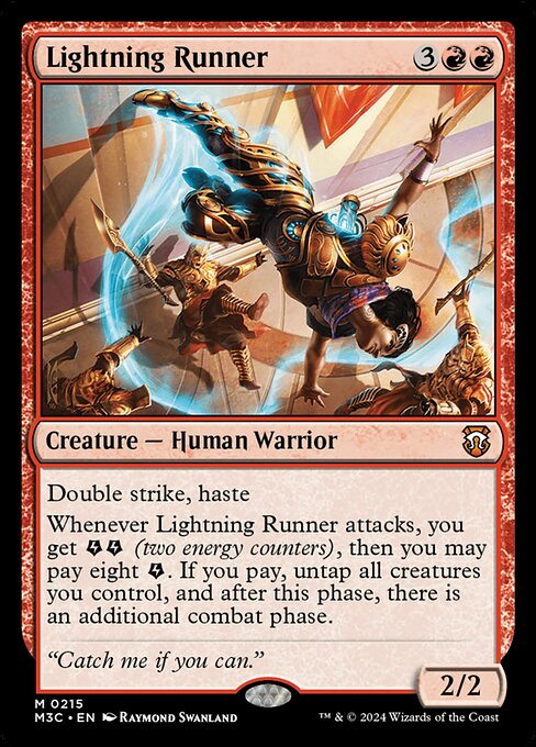 [Foil] M3C 215 Lightning Runner (Ripple Foil) M