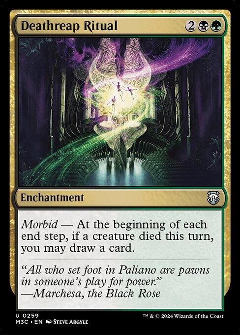 [Foil] M3C 259 Deathreap Ritual (Ripple Foil) U
