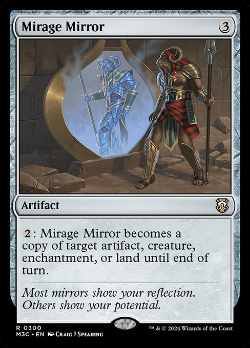 [Foil] M3C 300 Mirage Mirror (Ripple Foil) R