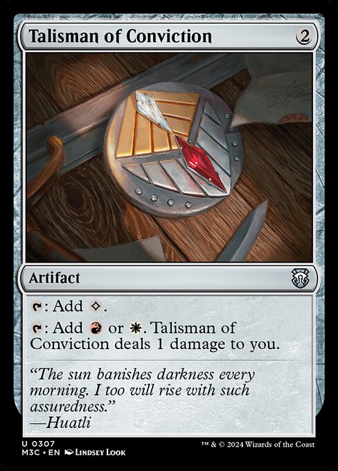 M3C 307 Talisman of Conviction U