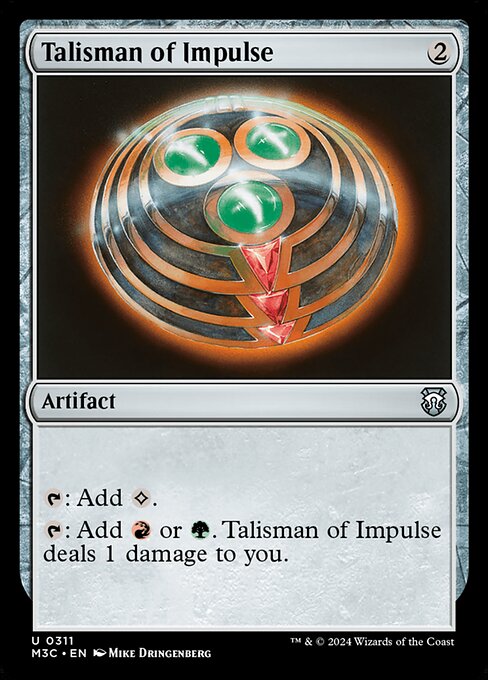 M3C 311 Talisman of Impulse U