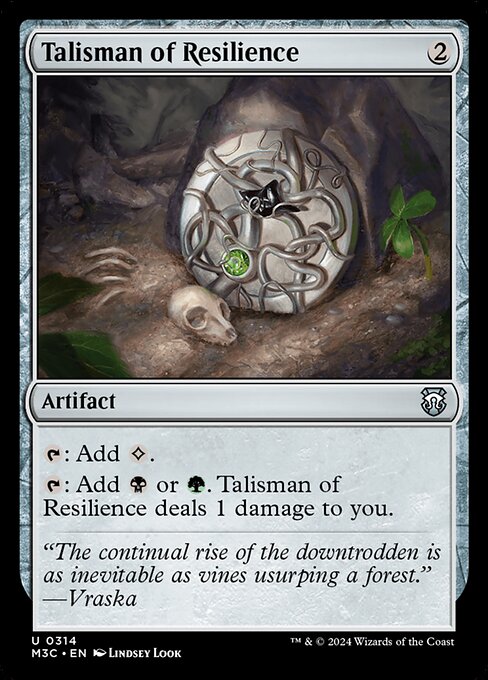 M3C 314 Talisman of Resilience U