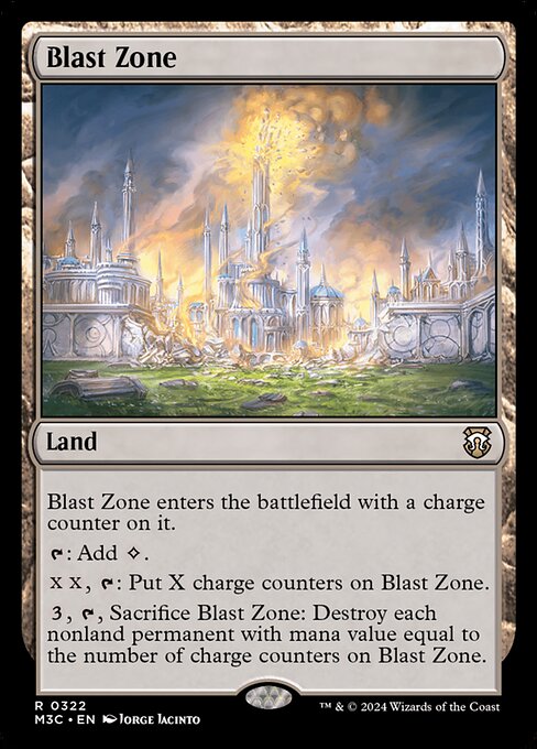 [Foil] M3C 322 Blast Zone (Ripple Foil) R