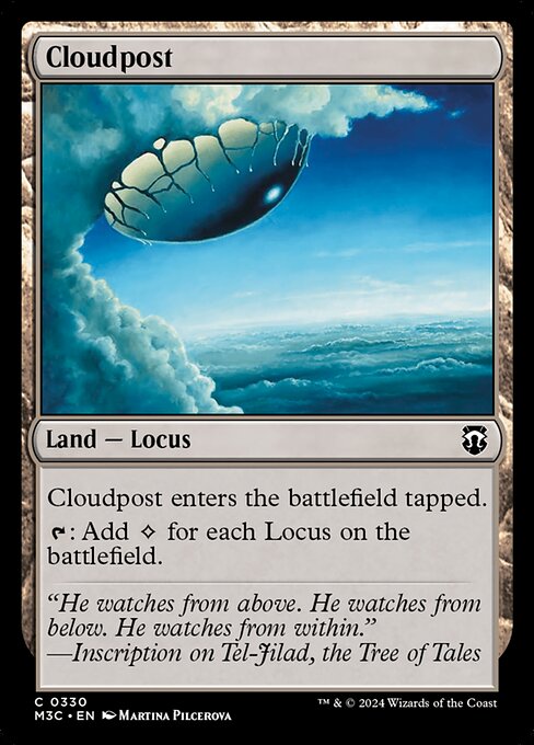 [Foil] M3C 330 Cloudpost (Ripple Foil) C