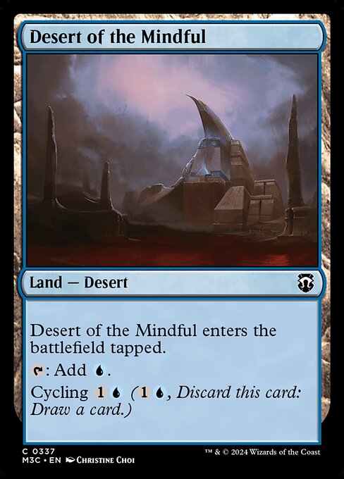 [Foil] M3C 337 Desert of the Mindful (Ripple Foil) C