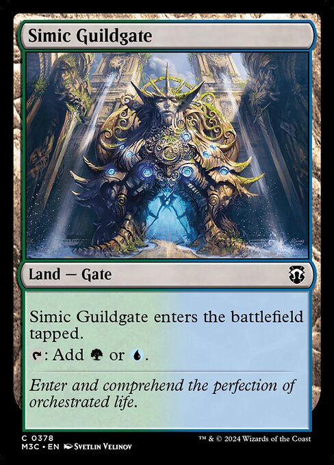 [Foil] M3C 378 Simic Guildgate (Ripple Foil) C