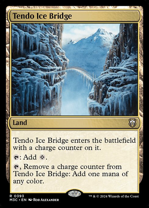 [Foil] M3C 393 Tendo Ice Bridge (Ripple Foil) R