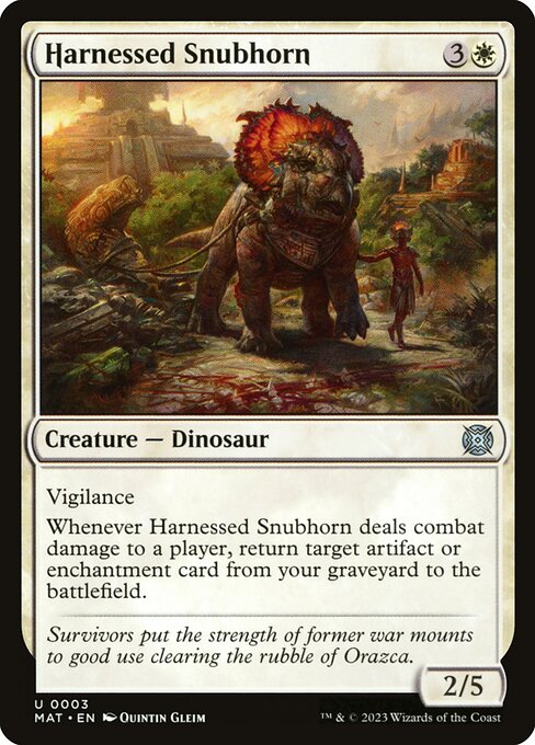 [Foil] MAT 003 Harnessed Snubhorn U