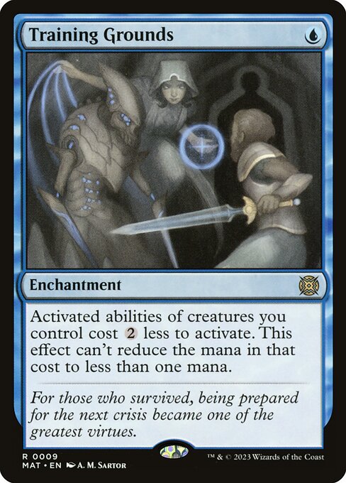 [Foil] MAT 009 Training Grounds R