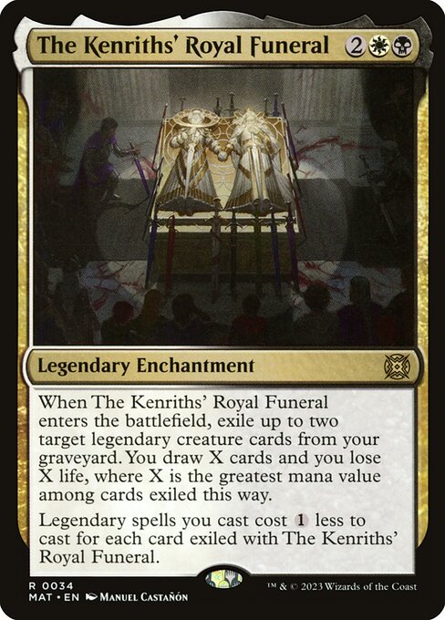 [Foil] MAT 034 The Kenriths' Royal Funeral R