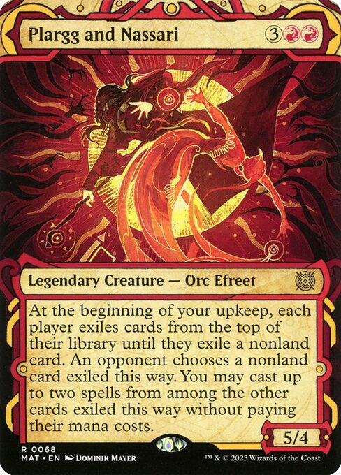 [Foil] MAT 068 Plargg and Nassari (Showcase) R