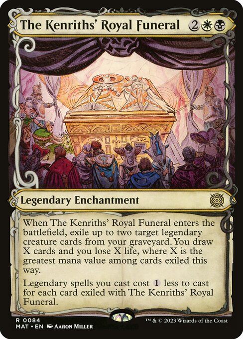 [Foil] MAT 084 The Kenriths' Royal Funeral (Showcase) R