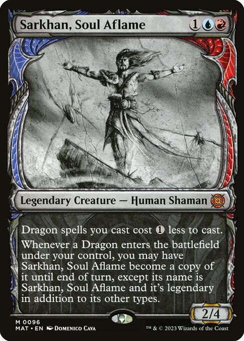 MAT 096 Sarkhan, Soul Aflame (Showcase) M