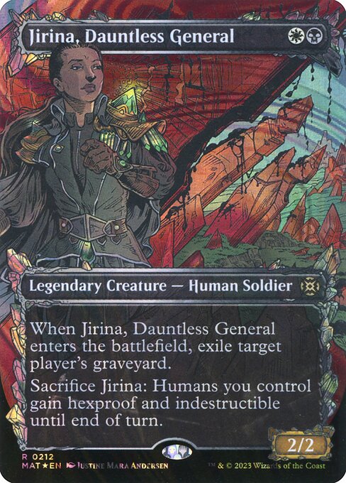 [Foil] MAT 212 Jirina, Dauntless General (Halo Foil) R
