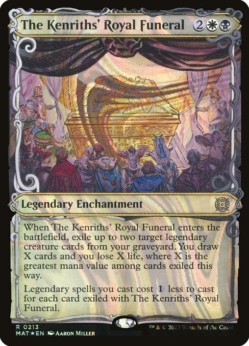 [Foil] MAT 213 The Kenriths' Royal Funeral (Halo Foil) R
