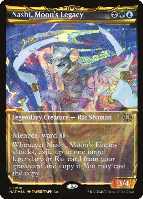 [Foil] MAT 218 Nashi, Moon's Legacy (Halo Foil) R