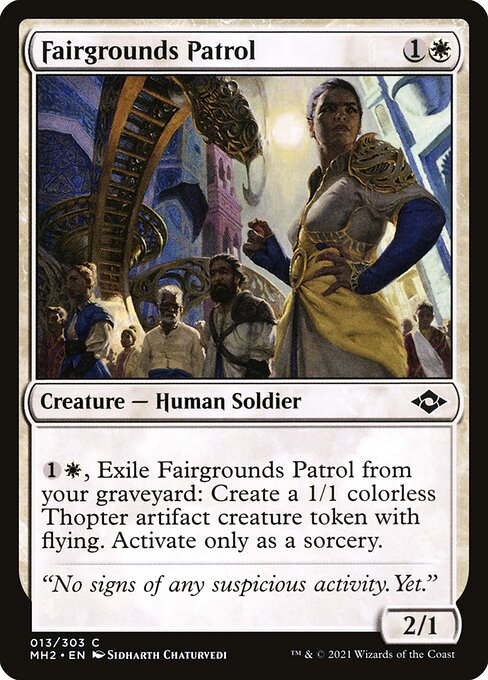 [Foil] MH2 013 Fairgrounds Patrol C