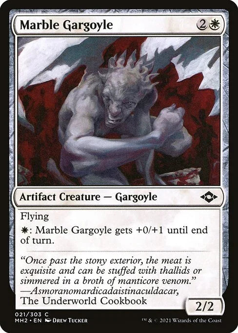 MH2 021 Marble Gargoyle C