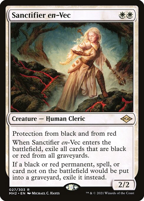 [Foil] MH2 027 Sanctifier en-Vec R