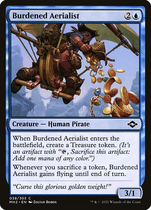 [Foil] MH2 038 Burdened Aerialist C