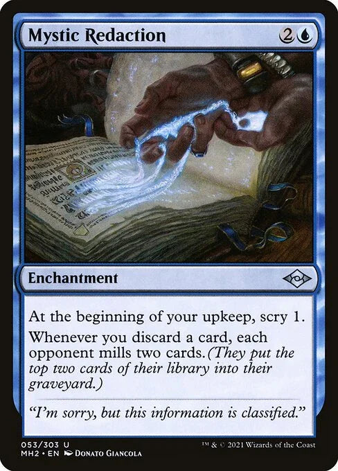 MH2 053 Mystic Redaction U