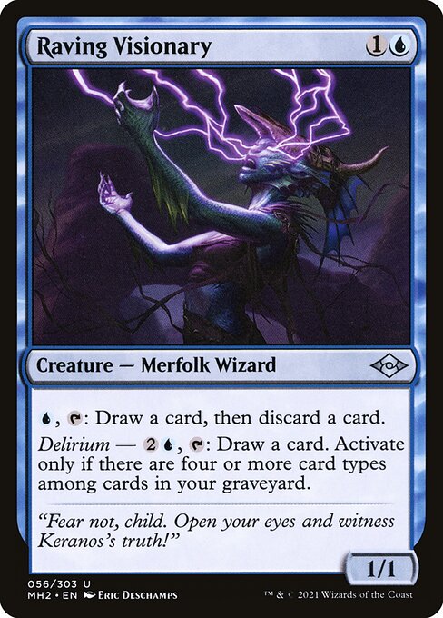 [Foil] MH2 056 Raving Visionary U