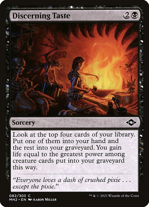 [Foil] MH2 082 Discerning Taste C