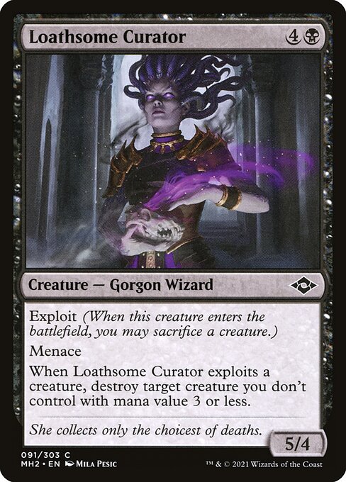 [Foil] MH2 091 Loathsome Curator C
