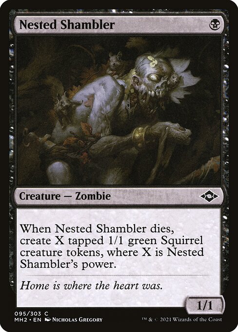 [Foil] MH2 095 Nested Shambler C